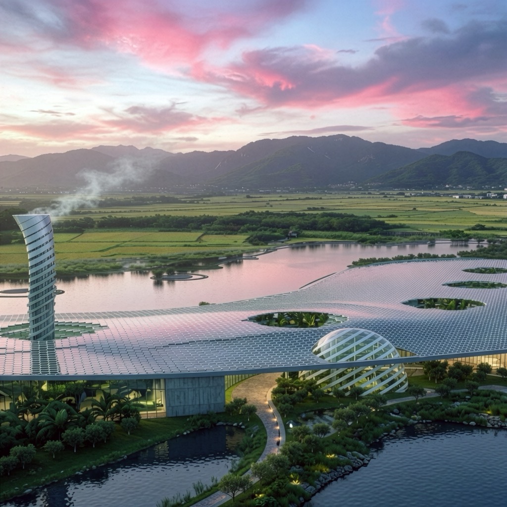 Hsinta Eco Power plant — exterior rendering
