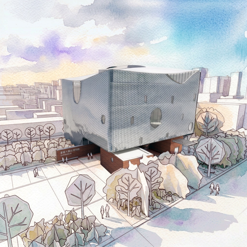 My Museum — exterior rendering