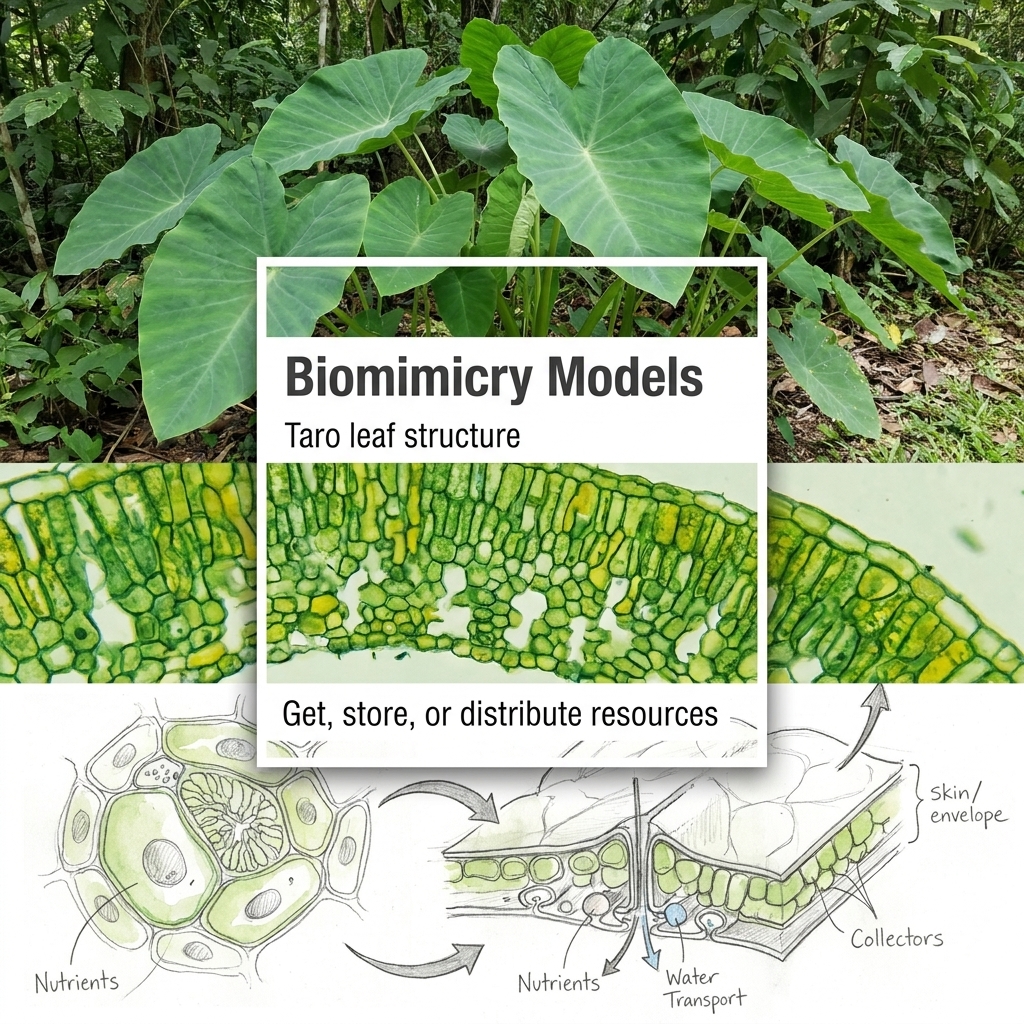 Biomimicry skin diagram