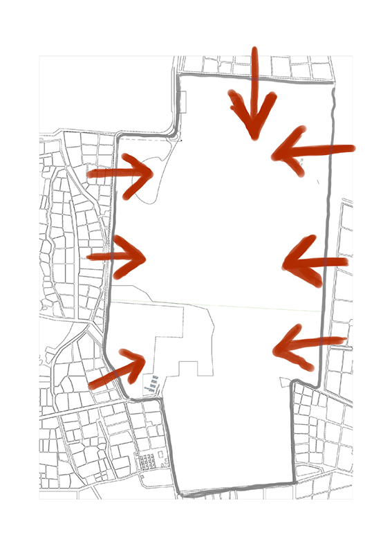 Site stitching diagram